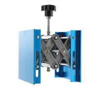 UTHCLO Plataforma Elevadora Manual de Aluminio 100X100 MM Soporte Ajustable para Laboratorio Mesa Elevadora Ligera y Resistente para Manejo de Materiales Industriales