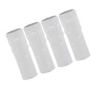 UTHCLO Portalámparas E14 para candelabros, 4 Piezas, Funda de Base de Hierro, Cubierta Protectora para Luces de Vela, Uso en lámparas Decorativas