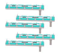 UTHCLO Potenciómetro Deslizante Lineal Dual Canal B10k 75 Mm, Kit de 5 Piezas, Control de Volumen para Guitarra, Transductor de Posición para Proyectos Electrónicos y Módulos