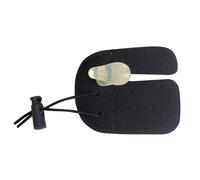 UTHCLO Protector de Dedos para Práctica de Tiro con Recurva, Doble Capa Ajustable Hebilla, Material Resistente en Color Negro, Equipo de Protección para Dedos y Pulgar, Adecuado para Uso