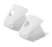 UTHCLO Protector de Patines Cubiertas para Patines de Cuero Sintético Blanco Reduce Amortiguación Resistente al Desgaste Ligero y Portátil