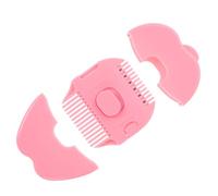 UTHCLO Recortadora Manual y Peine Para Cabello Infantil Cabezal De Tijera Para Puntas Abiertas, Diseño Ergonómico y Función Portátil Para Uso Doméstico