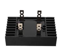 UTHCLO Rectificador de Puente Monofásico de Silicio 100a 1600v con Disipador Térmico Negro, Módulo Rectificador Bifásico de Alta Potencia para Generador Industrial y Fuente