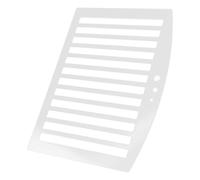 UTHCLO Regla De Examen para Estudiantes Regla De Plástico Multifunción Útiles Escolares Centímetros para Dibujo Lineal y Exámenes De Política