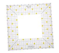 UTHCLO Regla De Patchwork Cuadrada Regla Para Acolchado De Herramienta De Costura Artesanal Para Medir Para Proyectos De Costura y Patchwork