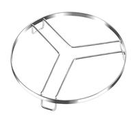 UTHCLO Rejilla de Vapor Redonda de Acero Inoxidable Plata para Tamales y Mariscos Calentamiento Uniforme y Diseño Liviano para Uso en Cocina Doméstica o Restaurante