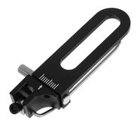 UTHCLO Reposaflechas Ajustable de Aleación de Aluminio Negro para Recurvo y Compuesto, Soporte Estable y Resistente para Tiro al Aire Libre, Accesorio de Precisión y Competición