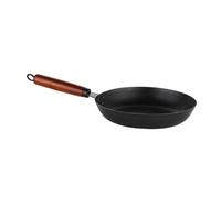 UTHCLO Sartén de Hierro Antiadherente para Cocina Sartén Multifunción para Freír y Cocinar con Mango Aislante de Calor para Pancakes y Bistecs Familiares