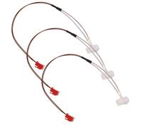 UTHCLO Sensor de Temperatura Ntc50K Marrón de 2 Líneas para Calefactor Diésel de Estacionamiento Resistencia Cerámica con Conector Cuadrado Pack de 3 Piezas para Sistemas de