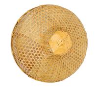 UTHCLO Sombrero de Bambú Unisex Mano Resistente al Agua Transpirable y Ligero como Accesorio para Danza Decoración del Hogar y Protección Solar Exteriores