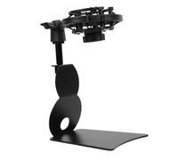 UTHCLO Soporte de Micrófono de Mesa Resistente con Base de Abs y Pinza Metálica para Streaming y Canto Compatible con Varios Modelos Compacto y Duradero