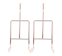 UTHCLO Soporte para Tazas de Café Rejilla para Secar y Almacenamiento Ahorrador de Espacio 2 Piezas de Hierro Organizador para Cocina Diseño Simple para Mostrador