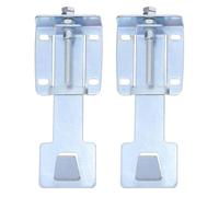 UTHCLO Soporte Telescópico Ajustable para Campana Extractora, Gancho Metálico de Zinc Plateado, Montaje en Pared Accesorios, Resistente al Calor y Corrosión para Cocina