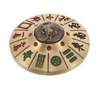 UTHCLO Spinner Volador Giratorio Diseño de Mahjong y Monedas Chinas Suerte, Decoración para Casa y Obsequio Original Elementos Tradicionales