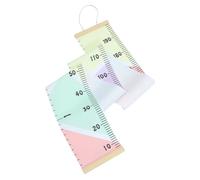 UTHCLO Tabla De Crecimiento Infantil Mural 20x200 Cm Colores Pastel, Medidor De Altura Para Niños, Decoración Moderna Para Dormitorio y Aula, Colgable y Práctico