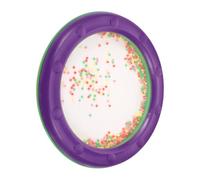 UTHCLO Tambor Oceánico de Percusión Infantil Cuentas de Ola Sonido Suave de Mar Instrumento Musical Didáctico para Desarrollo Sensorial y Coordinación Manual