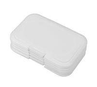 UTHCLO Tapa para Toallitas Ñiño Reutilizable de Plástico Blanco Buen Sellado para Varios Contenedores, Pack de 30 Piezas, Cubierta Abatible Práctica