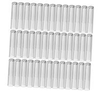 UTHCLO Tapas Extensoras Transparentes para Lápices, Protectores De Plástico para Puntas, Paquete De 50 Unidades, Protección Segura para Estudiantes, Uso Escolar y Oficina