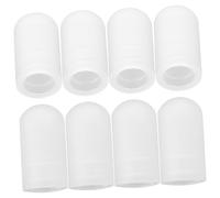 UTHCLO Tapas Protectoras de Silicona para Baquetas, 10 Unidades de Color, Puntas para Silenciar Batería y Práctica sin Ruido, Accesorio Ligero y Resistente para Percusión