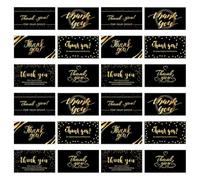 UTHCLO Tarjetas de notas negras 300 unidades papel con tamaño conveniente para agradecimientos en negocios pequeños y eventos variados