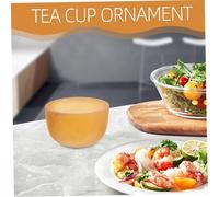 UTHCLO Taza de de Tibetano Natural Artesanía Pulida para Té y Vino Centro de Mesa Decorativo Diseño para del Té y Regalo Cultural