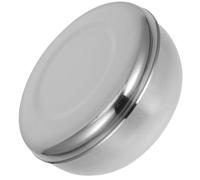 UTHCLO Tazón de Arroz de Acero Inoxidable con Tapa, Diseño Aislado que Previene Derrames, Color Plata, Adecuado para Meal Prep y Comidas On-the-go