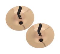 UTHCLO Tingsha Cymbals de Cobre para Instrumento de Percusión Mini para Danza del Vientre Sonido Claro y Ligero para Enseñanza Musical y Fiestas