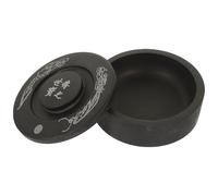 UTHCLO Tintero de Caligrafía Tapa 10 Cm Piedra de Tinta China para Molienda Tinta Sumi para Dibujo y Pintura en Artes Manualidades y Costura