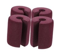 UTHCLO Tope De Puerta Infantil 4 Unidades Nbr Suave Antiahuecos Protección Dedos Seguridad para Puertas y Ventanas Hogares y Guarderías