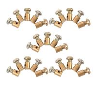 UTHCLO Topes de Cable de Acelerador y Freno para Mini Atv y Scooter Pernos de Fijación de Cobre 6X6 MM 30 Unidades Accesorios Duraderos para Cuatrimotos Todoterreno y Bicicletas