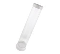 UTHCLO Tubo Flotador de Pesca de PVC Transparente para Ajuste Preciso y Almacenamiento Portátil, Adecuado para Pesca en Exteriores y Ajuste Orilla