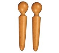 UTHCLO Varilla de Masaje de Madera 2 Uds para Piernas y Cuerpo Alivio Muscular