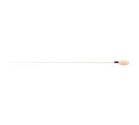 UTHCLO Varita de Dirección Musical Ligera de Madera y Plástico para Directores de Orquesta en Conciertos y Ensayos, Color Blanco, sin Rayar Instrumentos