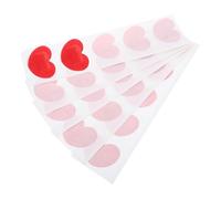 UTHCLO Vendajes Adhesivos en Forma de Corazón Pequeños 34x27 Mm Rojos, 50 Unidades Transpirables Cuidado de Heridas Hogar y Primeros Auxilios, Parches Adhesivos Resistentes al Agua