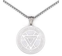 UTHOSMDO I Love You 3000 regalo para hija, hijo, papá, mamá, fanáticos de Marvel Avenger para marido, esposa, Iron Man, regalo de cumpleaños para ella, él, mujeres y hombres, Acero inoxidable, No es una piedra preciosa