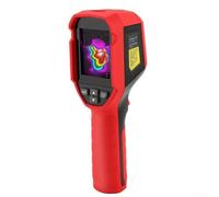 UTi120S Cámara de imágenes térmicas de mano, resolución de 120x90, -20°C a 400°C, LCD de 2.4 pulgadas, IP54, 25Hz, seguimiento central/alto-bajo, alarmas, USB-C, batería de 9h, almacenamiento de fotos