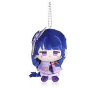 UTIEHD Llavero de personaje anime, Adorable llavero coleccionable de 10cm, Ideal para mochilas y llaves (RaidenShogun)