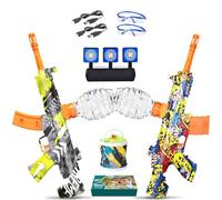UTIJFOY Juego de 2 juguetes de gel Blaster, divertidos juguetes para cumpleaños, juegos de equipo al aire libre, Año Nuevo, recompensa diaria, Halloween.