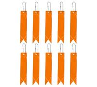 Útil Reflector de Seguridad - Llavero Reflectante, 10 Piezas - Reflectante Nocturno, Equipo de Seguridad Nocturno Altamente Visible | PVC, 5,91 x 1,18 Pulgadas, Colgante de para Rollst