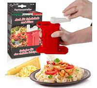 UTiLE Rallador parmesano con manivela: el ayudante de cocina profesional para parmesano perfectamente rallado, apto para lavavajillas, almacenamiento y duradero