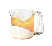Utilidad de báscula manual, taza mezcladora de huevos, herramienta prensada a mano, accesorio compacto para hornear, tamaño de 500 ml, para leche en polvo, adobos, pasteles, jugos, salsas, preparación