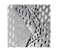 Utilisation polyvalente pour le bricolage et l'ind Tamaños múltiples gruesos 1.0-5.0m m de la plata 1.5m m del acero inoxidable 304 de las hojas de metal perforadas(2.0mm Mesh,15x15cm)