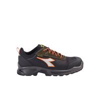 Diadora Utility Sport Low S7S, calzado de seguridad Dia-tex unis 44 EU female Negro/Verde Oscuro/Naranja
