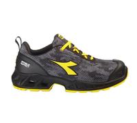 UTILITY DIADORA 701.181158 Shark Stable Imp Low S3S Fo Sr SC ESD Zapato de Seguridad Negro Gris 41