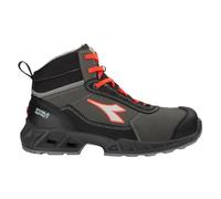Utility Diadora 701.181160 Shark Sta Imp Leat Mid S3S Fo Zapato de seguridad Negro Rojo 43