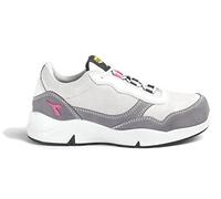 Utility Diadora Athena Low S3l Fo Sr ESD, Zapatos de Seguridad y contra Incendios Mujer, Gray Violet Raspberry, 40 EU