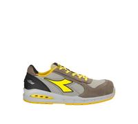 Diadora Calzado de seguridad Run Net AB Low S1PS unisex Gris Claro/Gris/Amarillo 41 EU