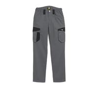Utility Diadora Pant Personal Cargo Pantalones de Trabajo, Steel Gray, S para Hombre