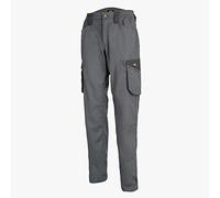 Utility Diadora Pantalones cargo para hombre, Gris Acero, XS