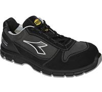 Diadora Utility Chaussures de sécurité Basses Run Met Free S3L FO SR ESD - Noir/Anthracite 42 - Protection Des Pieds